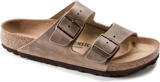 Birkenstock Arizona Tobacco Oiled Leather Sandals
