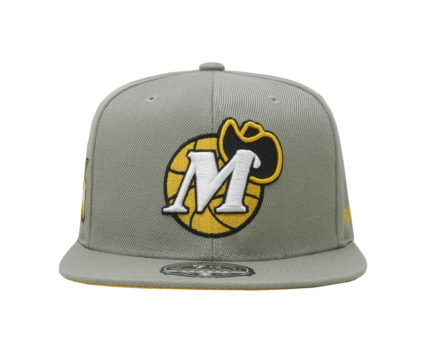 Mitchell & Ness Men's NBA Sunny Gray Fitted Hwc Mavericks