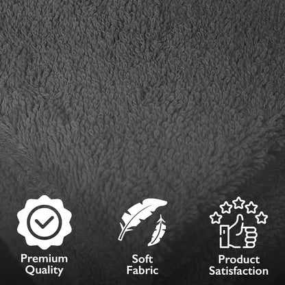4 Piece Premium Bath Towels Set - 100% Cotton Terry Cloth, Absorbent & Soft, Machine Washable & Quick Dry - 27"x54" Set of 4 - Classic Turkish Towels