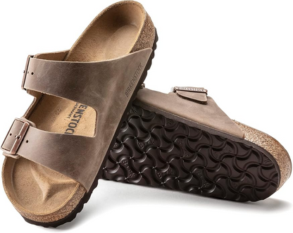 Birkenstock Arizona Tobacco Oiled Leather Sandals