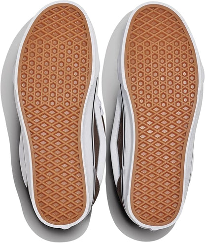 [vn0009qcnwh] Mens Vans Knu Skool - Brown/white