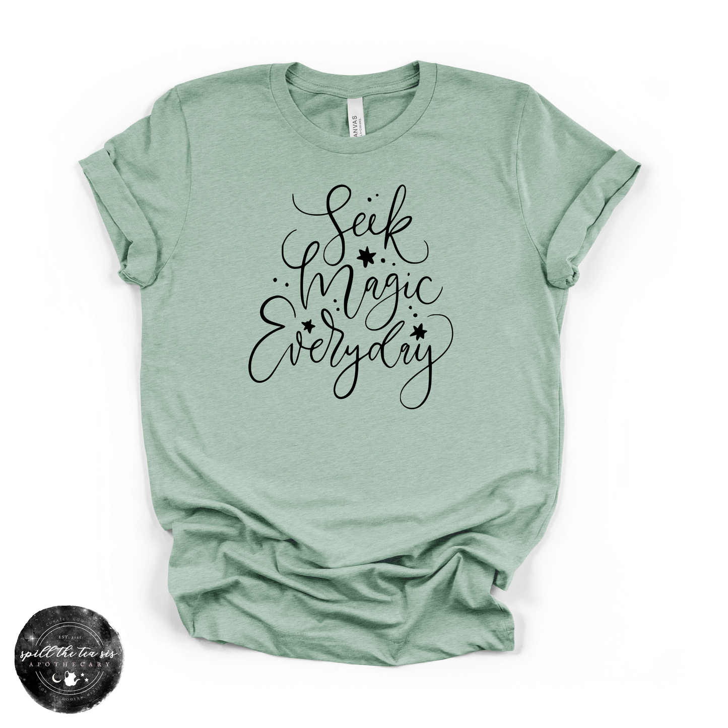 Seek Magic Everyday Tee | Inspirational Graphic T-Shirt