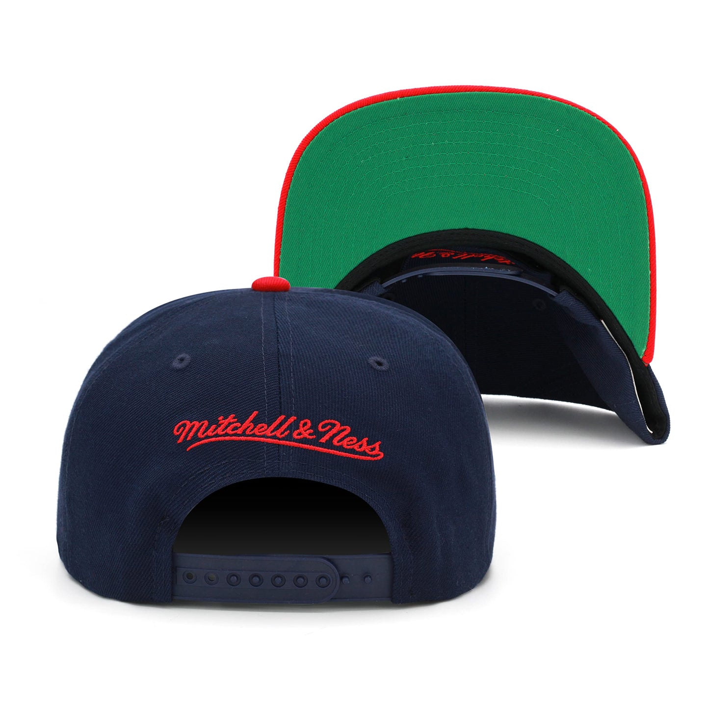 Men's Mitchell & Ness NBA Team 2 Tone 2.0 Snapback Hwc Nets