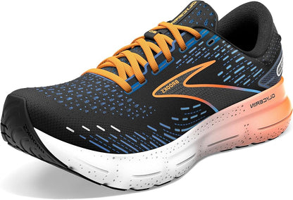 Brooks Men's Glycerin 20 - Black/Classic Blue/Orange Wide