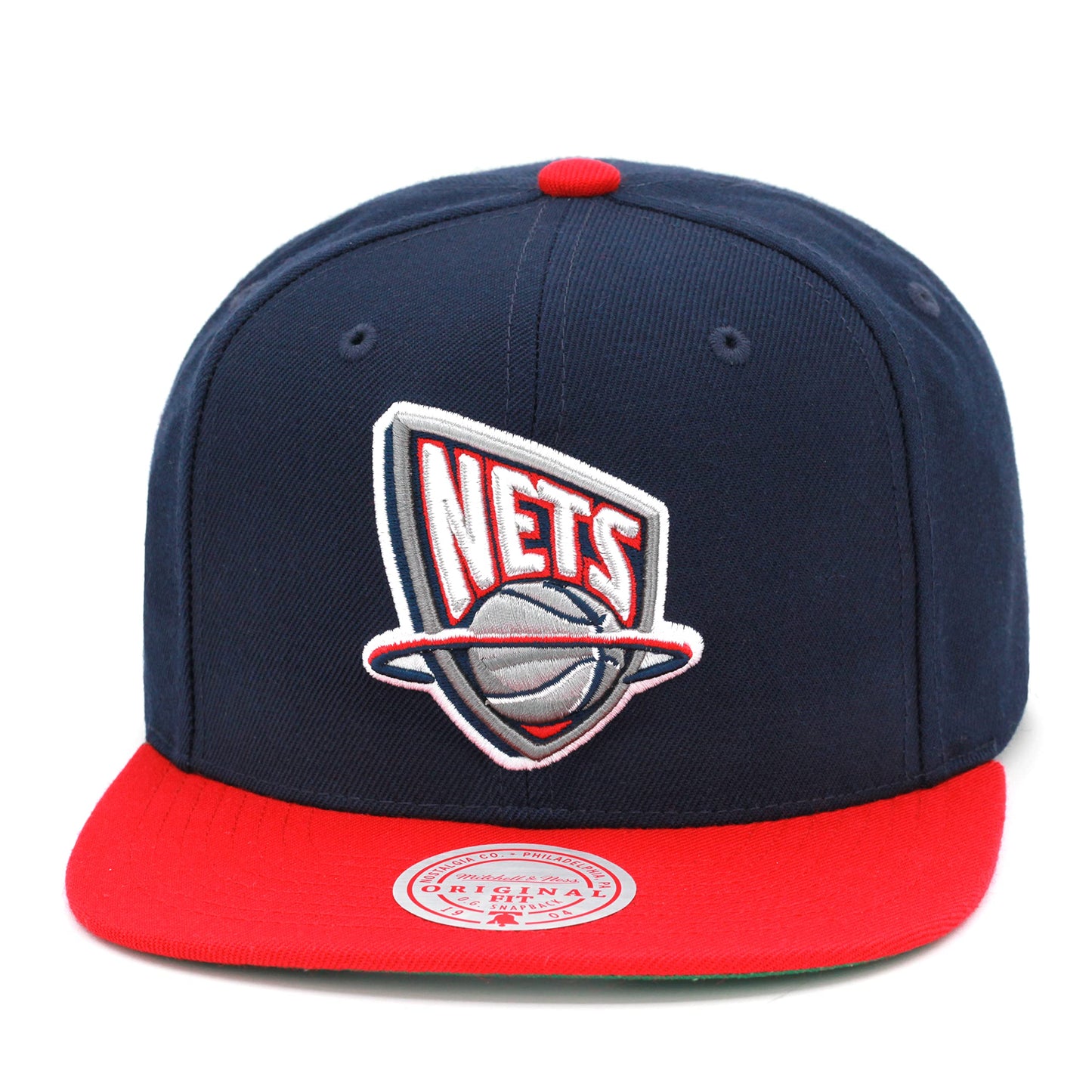 Men's Mitchell & Ness NBA Team 2 Tone 2.0 Snapback Hwc Nets
