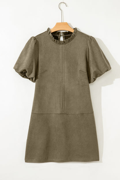 Threaded Pear Gemma Sleeve Shift Mini Dress