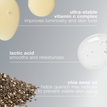 Dermalogica Biolumin-C Serum - Anti-Aging Brightening Firming Serum with Lactic Acid and Vitamin C