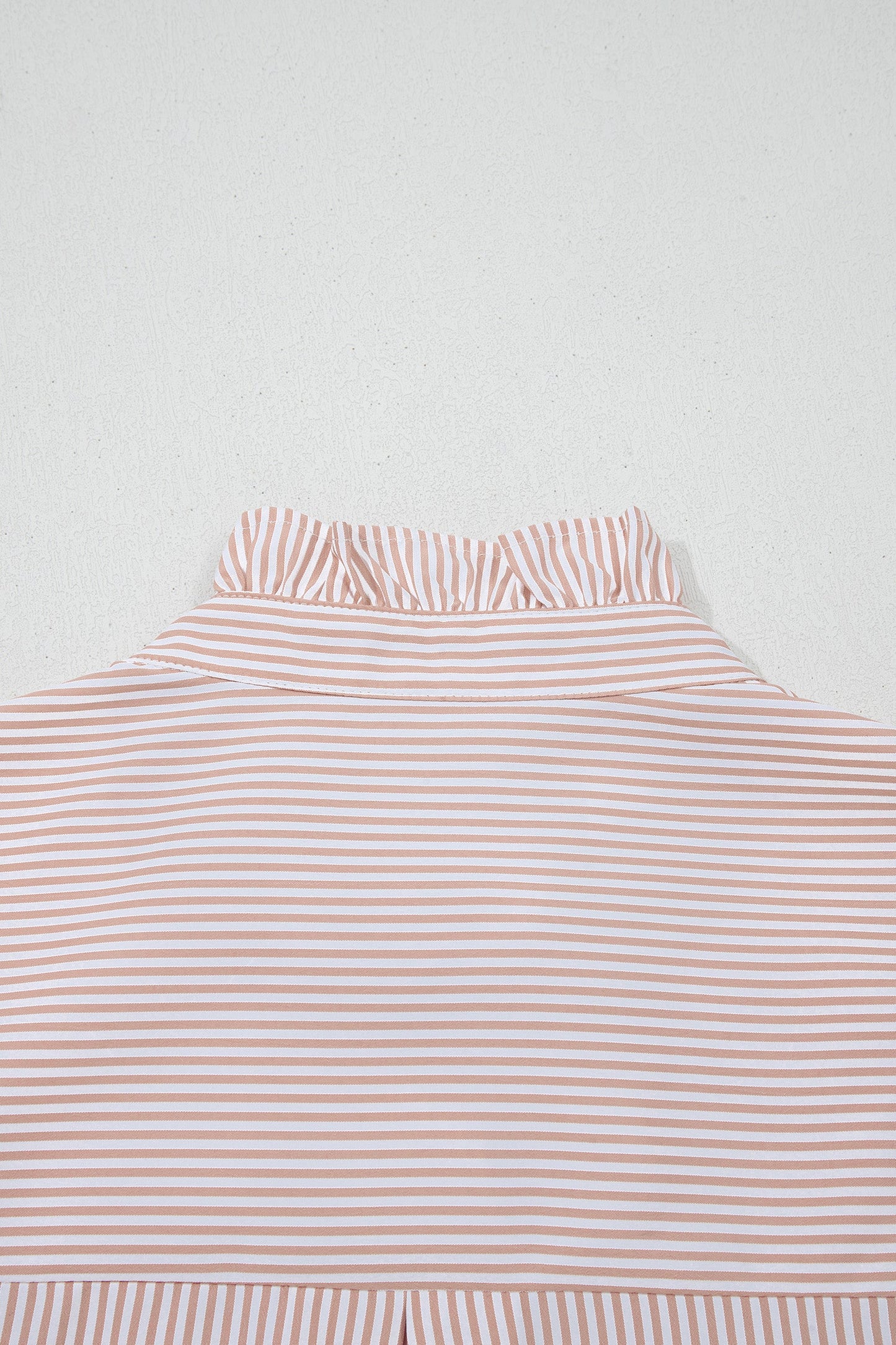 Threaded Pear Maren Frilled Collar Down Shirt