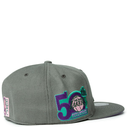 Mitchell & Ness Men's NBA From Dusk Fitted Hwc Lakers Fitted Caps