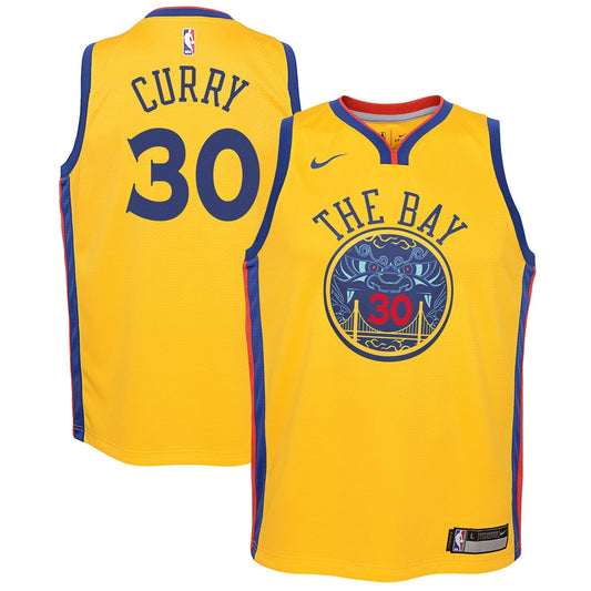 Nike Men's NBA Gs Warriors Chinese Heritage Stephen Curry Jersey