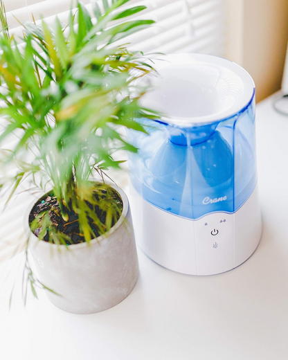 Crane 2-in-1 Warm Mist Humidifier & Personal Steam Inhaler