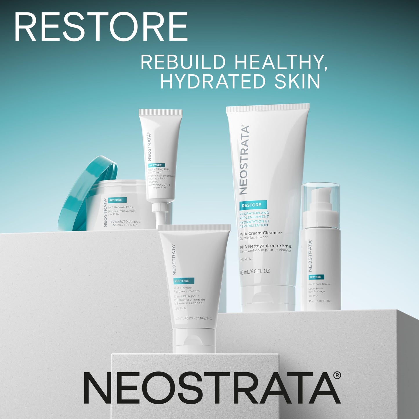 Neostrata Restore Biyonik Face Serum - Anti-aging Moisturizing Serum with Polyhydroxy Acid (PHA)