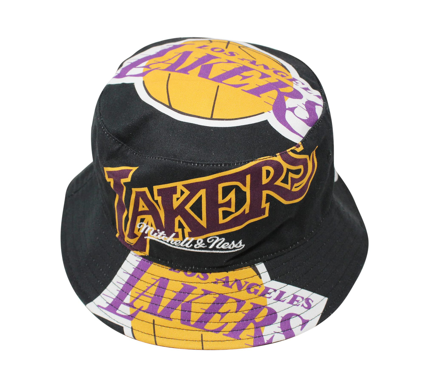 Men's Mitchell & Ness NBA Cut Up Bucket Hwc Lakers
