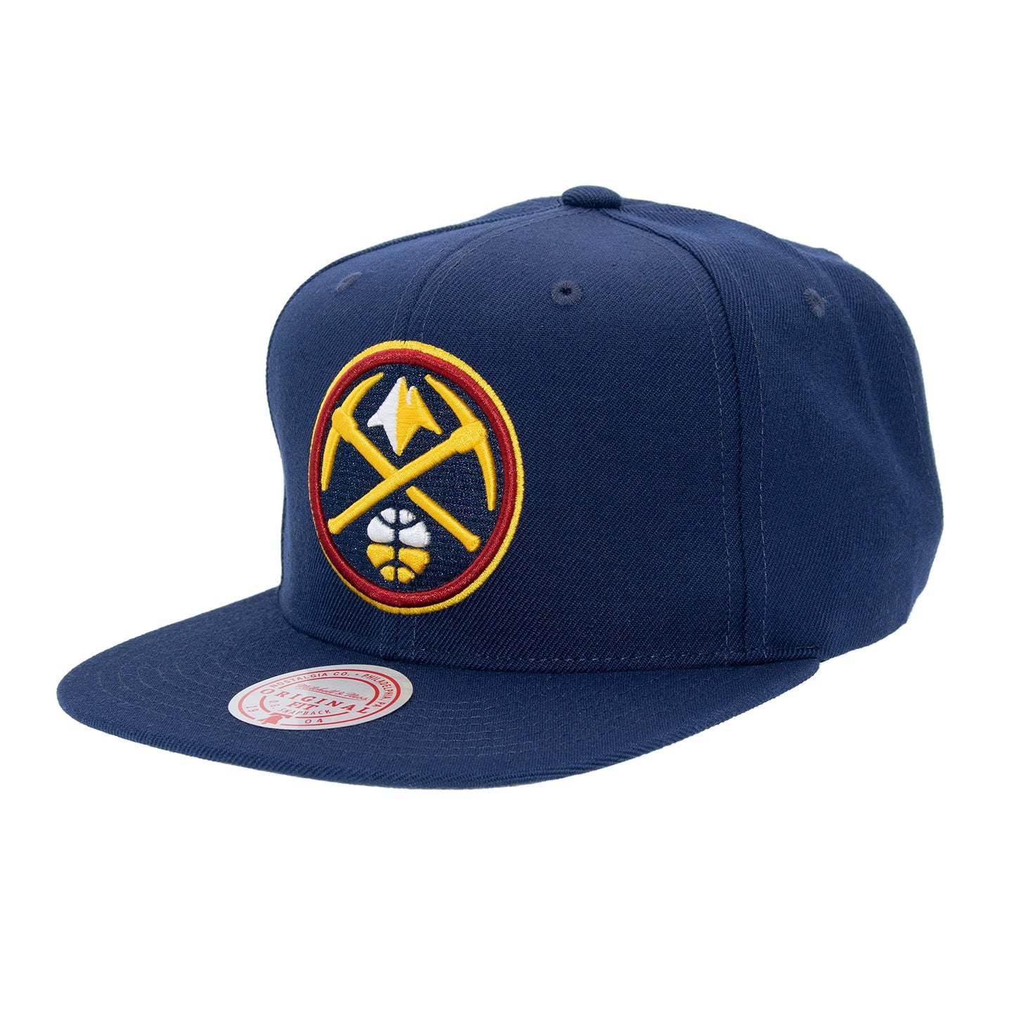 Mitchell & Ness Men's NBA Team Ground 2.0 Snapback Nuggets Snapback Caps