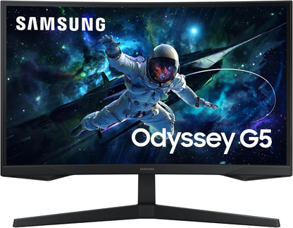 Samsung 27" Odyssey G5 G55C Curved QHD 165Hz Gaming Monitor