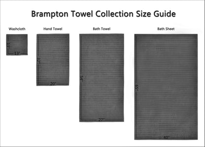 Classic Turkish Towels 100% Turkish Cotton Washcloths Set of 6, Absorbent & Quick Dry, Face Towels Wash Cloths for Hotel, Spa & Gym I 13"x13" - Classic Turkish Towels