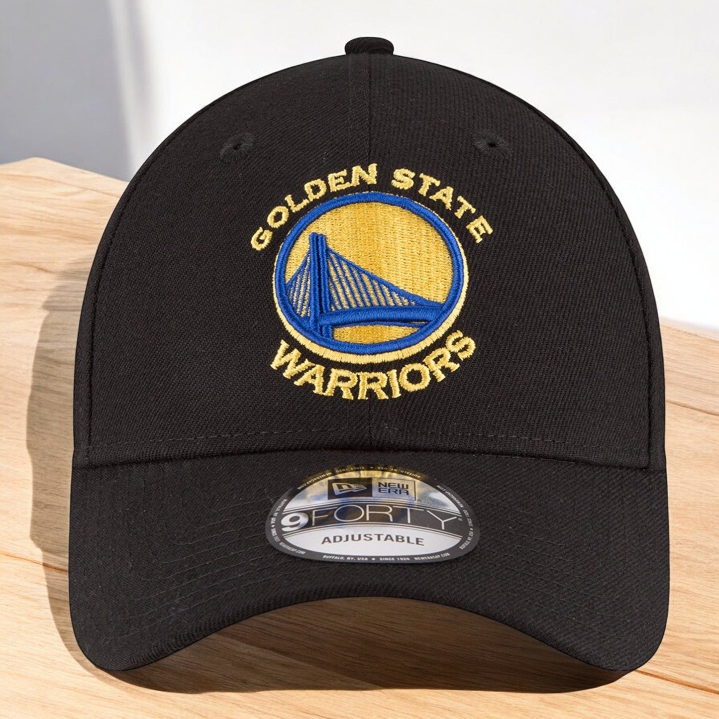 Men's New Era NBA Gs Warriors 940 Strapback The League - Black