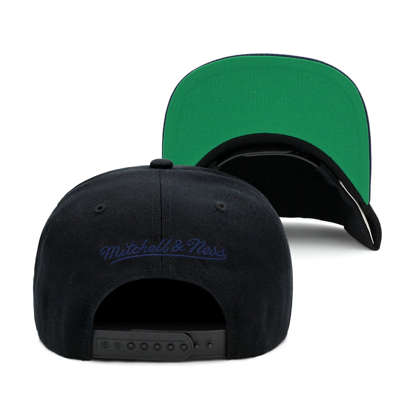 Mitchell & Ness Men's NBA Team Script 2.0 Snapback Hwc Warriors Snapback Caps