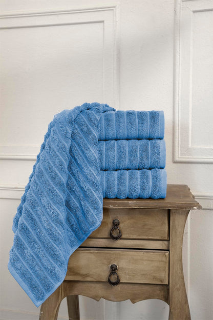 Classic Turkish Towels 100% Turkish Cotton Washcloths Set of 6, Absorbent & Quick Dry, Face Towels Wash Cloths for Hotel, Spa & Gym I 13"x13" - Classic Turkish Towels