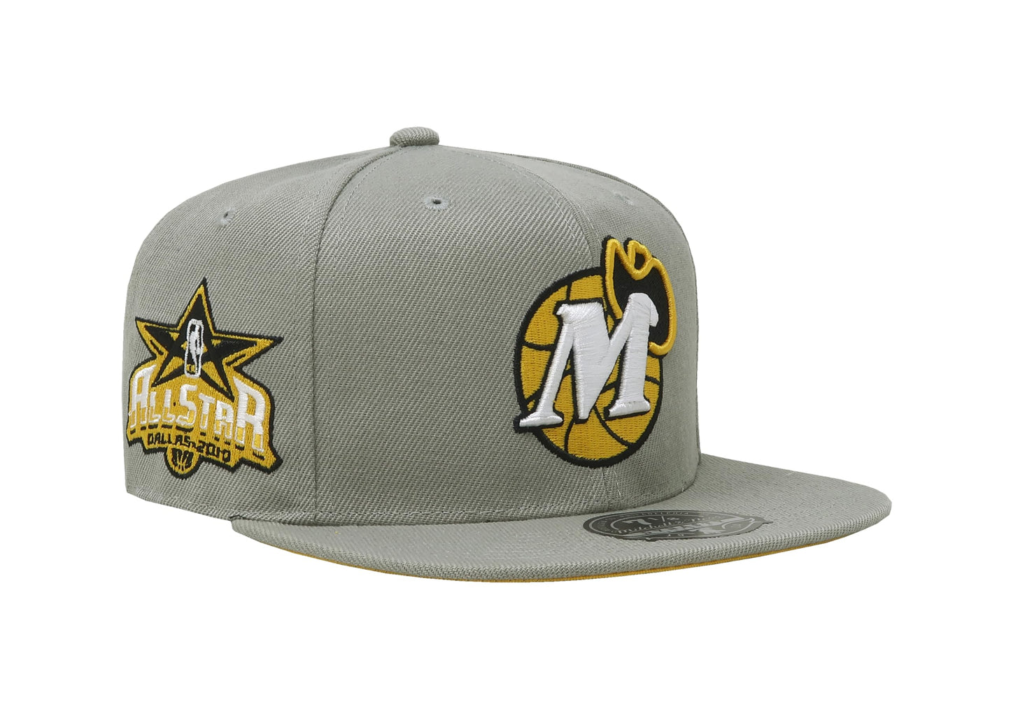 Mitchell & Ness Men's NBA Sunny Gray Fitted Hwc Mavericks