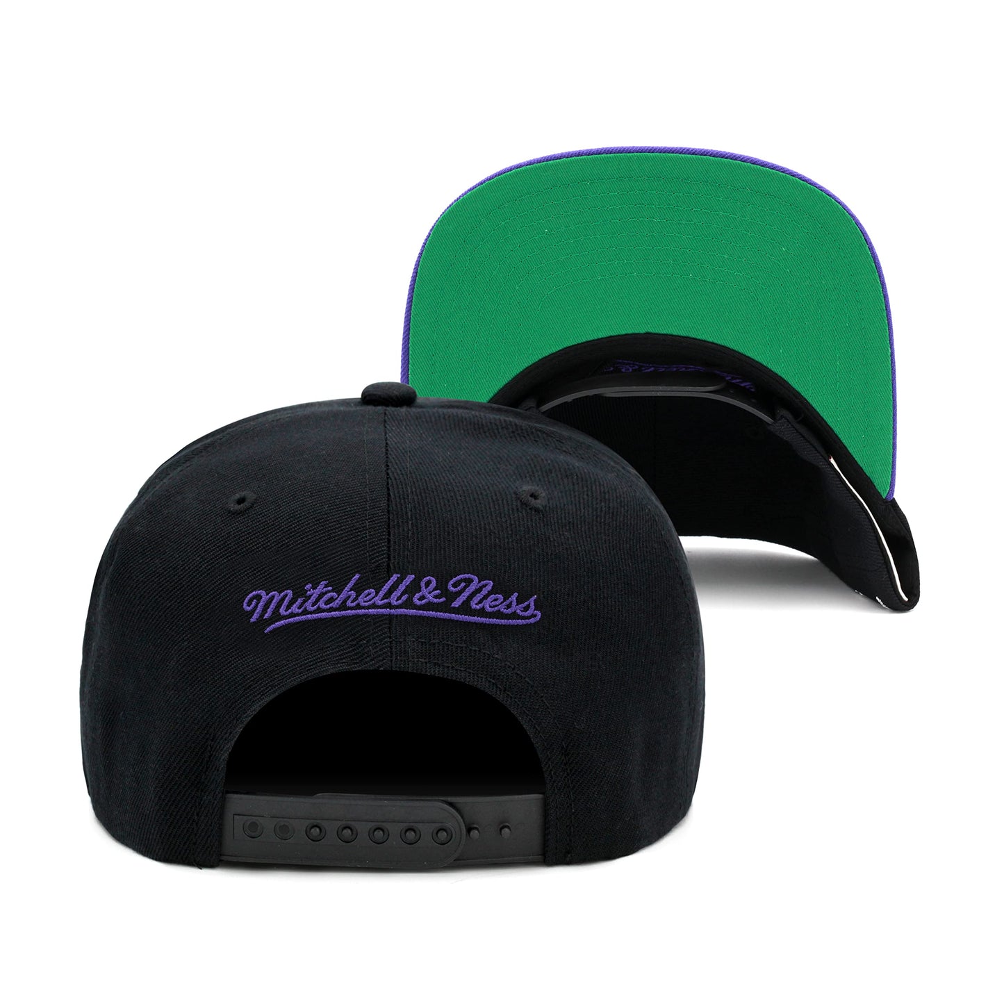 Mitchell & Ness Men's NBA Team Script 2.0 Snapback Hwc Jazz Snapback Caps