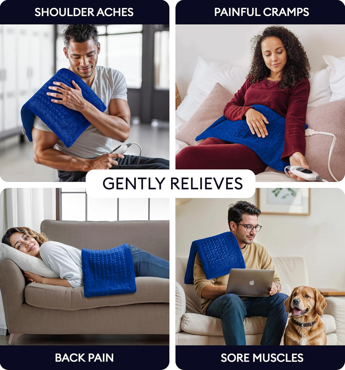 Heating Pad XL, Space Blue