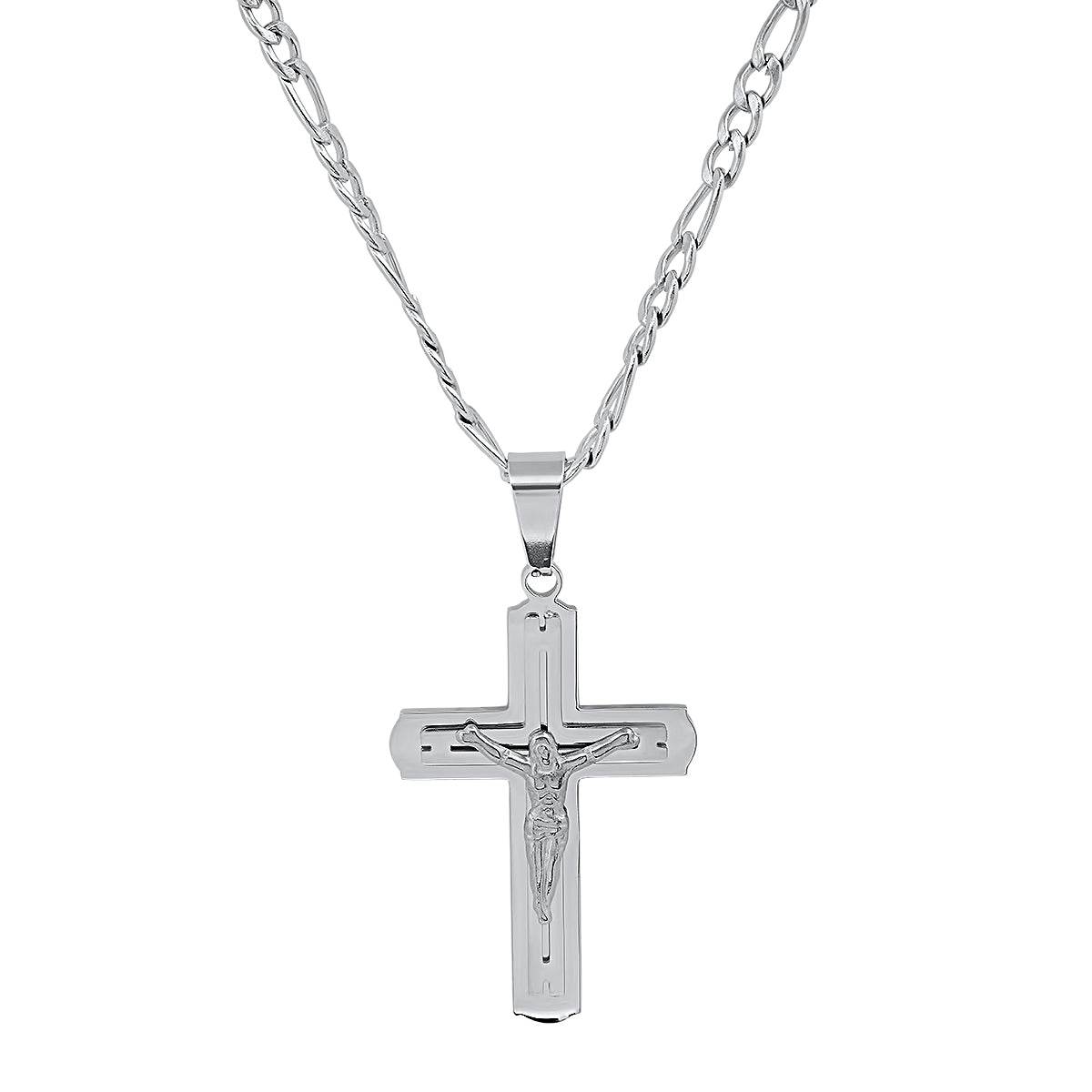 Stainless Steel Crucifix Pendant