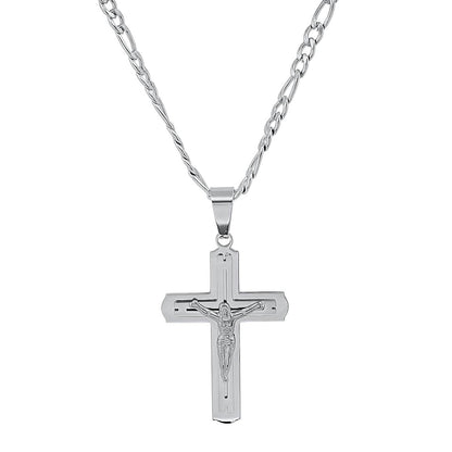 Stainless Steel Crucifix Pendant