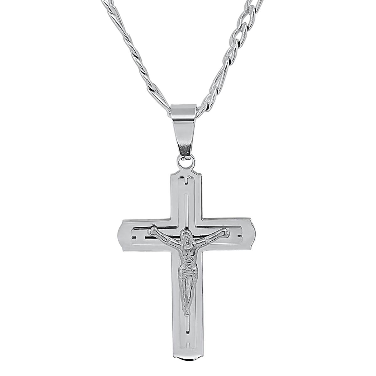 Stainless Steel Crucifix Pendant