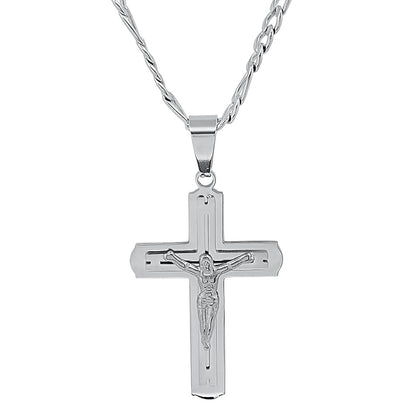 Stainless Steel Crucifix Pendant