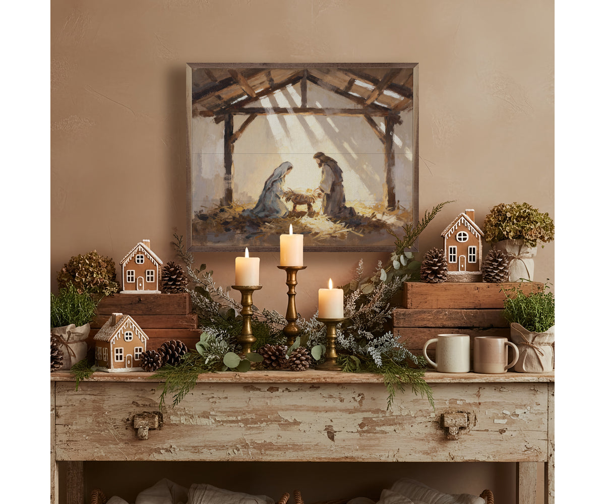Kendrick Home Holy Night Small Manger