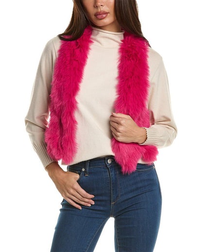 Adrienne Landau Little Vest