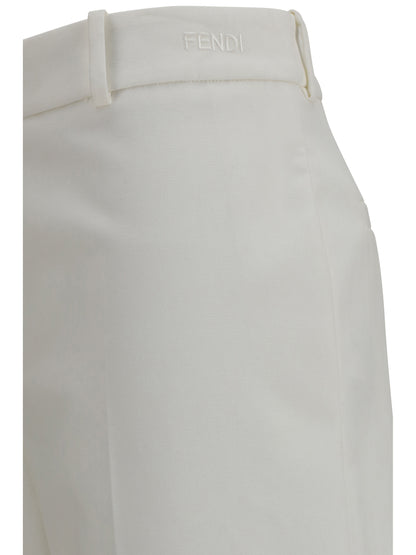 Pants Cotton White