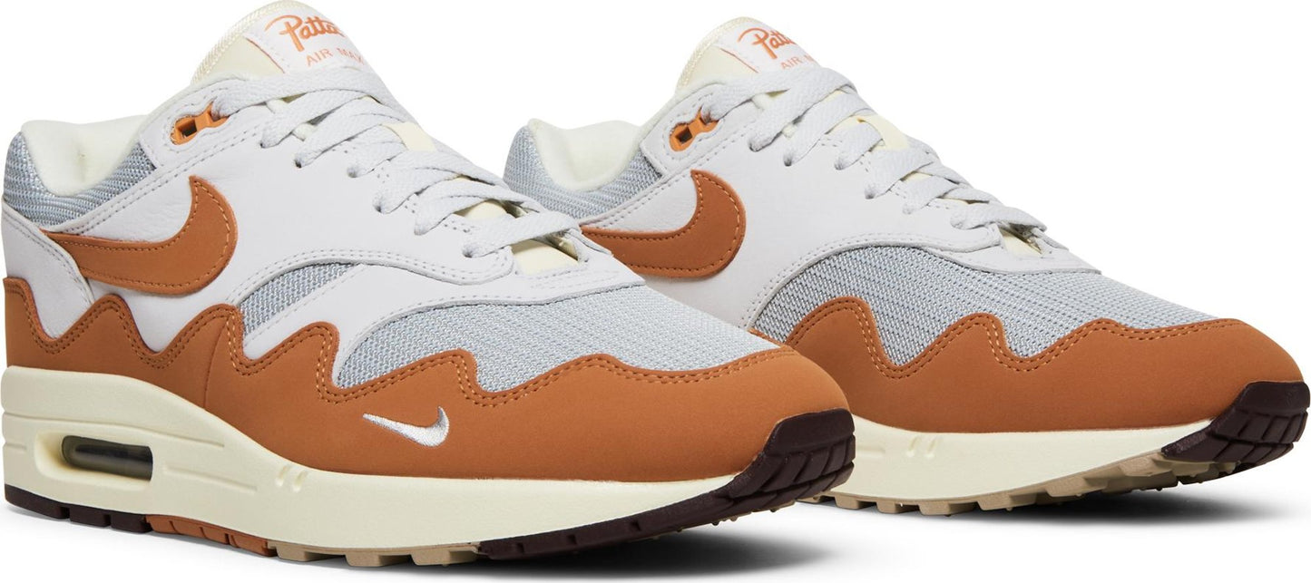 Nike Men's Air Max 1 'Patta Waves Monarch Without Bracelet' Sneakers