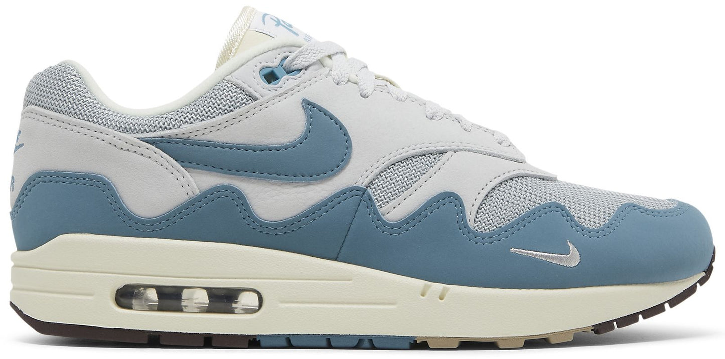 Nike Men's Air Max 1 'Patta Waves Noise Aqua' With Bracelet Sneakers