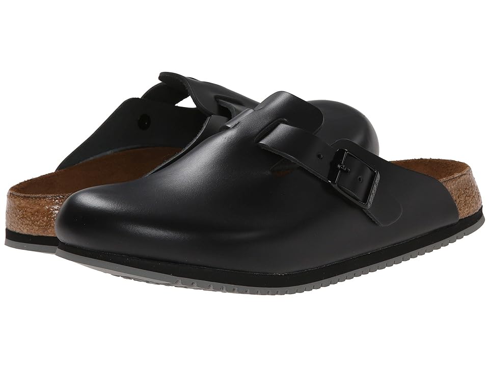 Birkenstock Boston Super Grip Natural Leather Clogs – Zulily