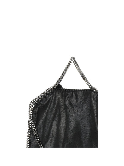 Tote Handbag Fold-Over Black