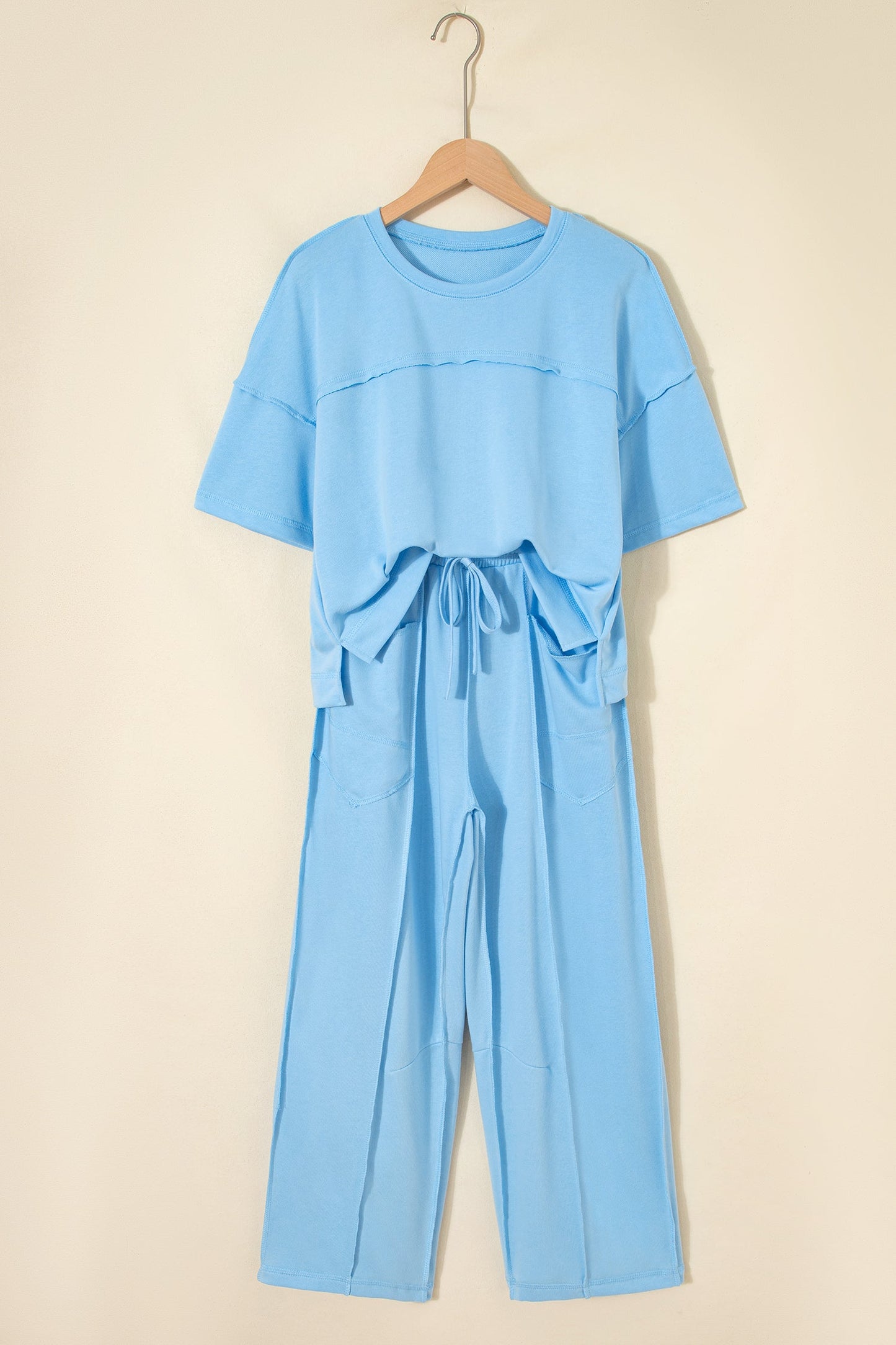 Threaded Pear Rebecca Drop Shoulder Boxy Tee