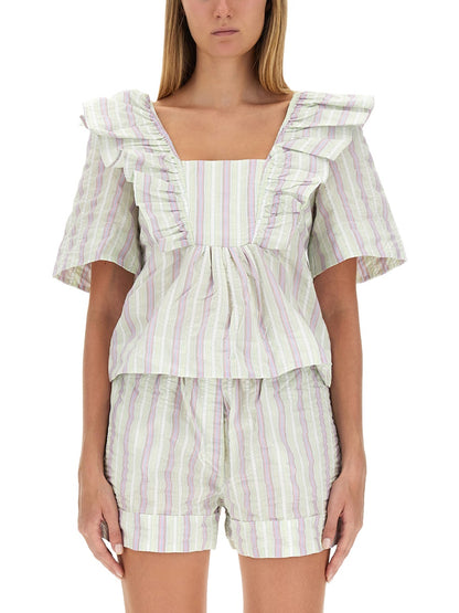 Ruffle Blouse