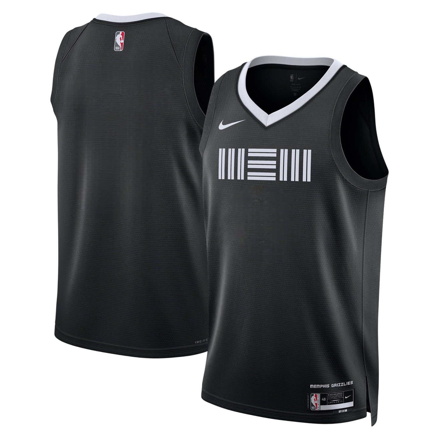 Nike Men's NBA Memphis Grizzlies City 2023/24 Swingman Jersey Jerseys
