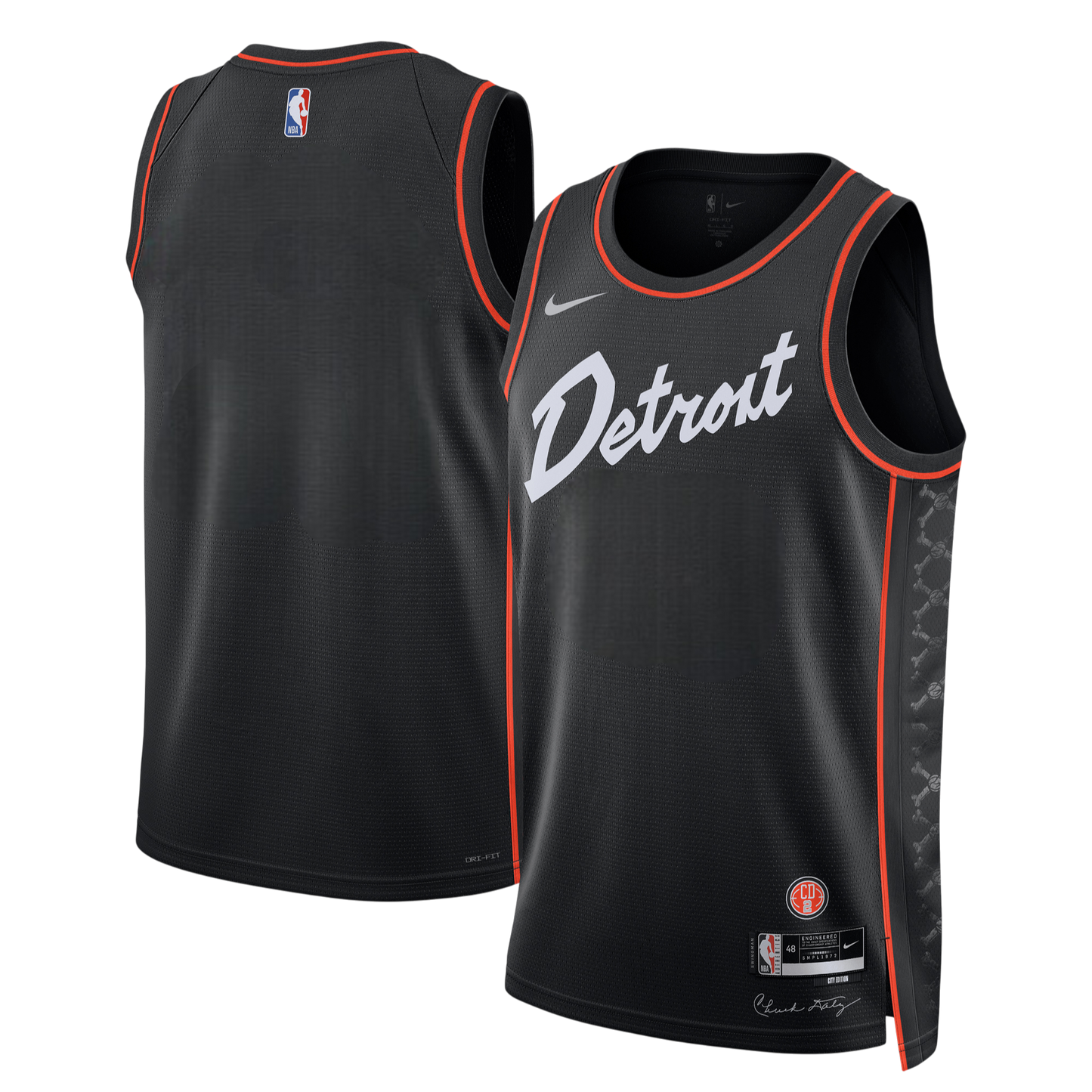Nike Men's NBA Detroit Pistons 2023/24 City Swingman Jersey Jerseys