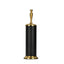 Matte Black/Aged Brass