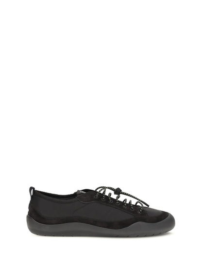 Sneakers, Leather and Fabric