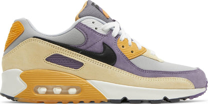 Nike Men's Air Max 90 Nrg 'Court Purple Lemon Drop' Sneakers