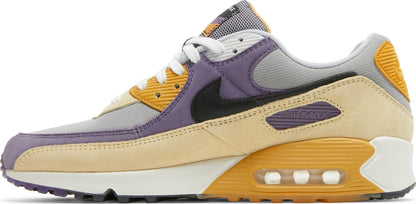 Nike Men's Air Max 90 Nrg 'Court Purple Lemon Drop' Sneakers