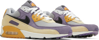 Nike Men's Air Max 90 Nrg 'Court Purple Lemon Drop' Sneakers