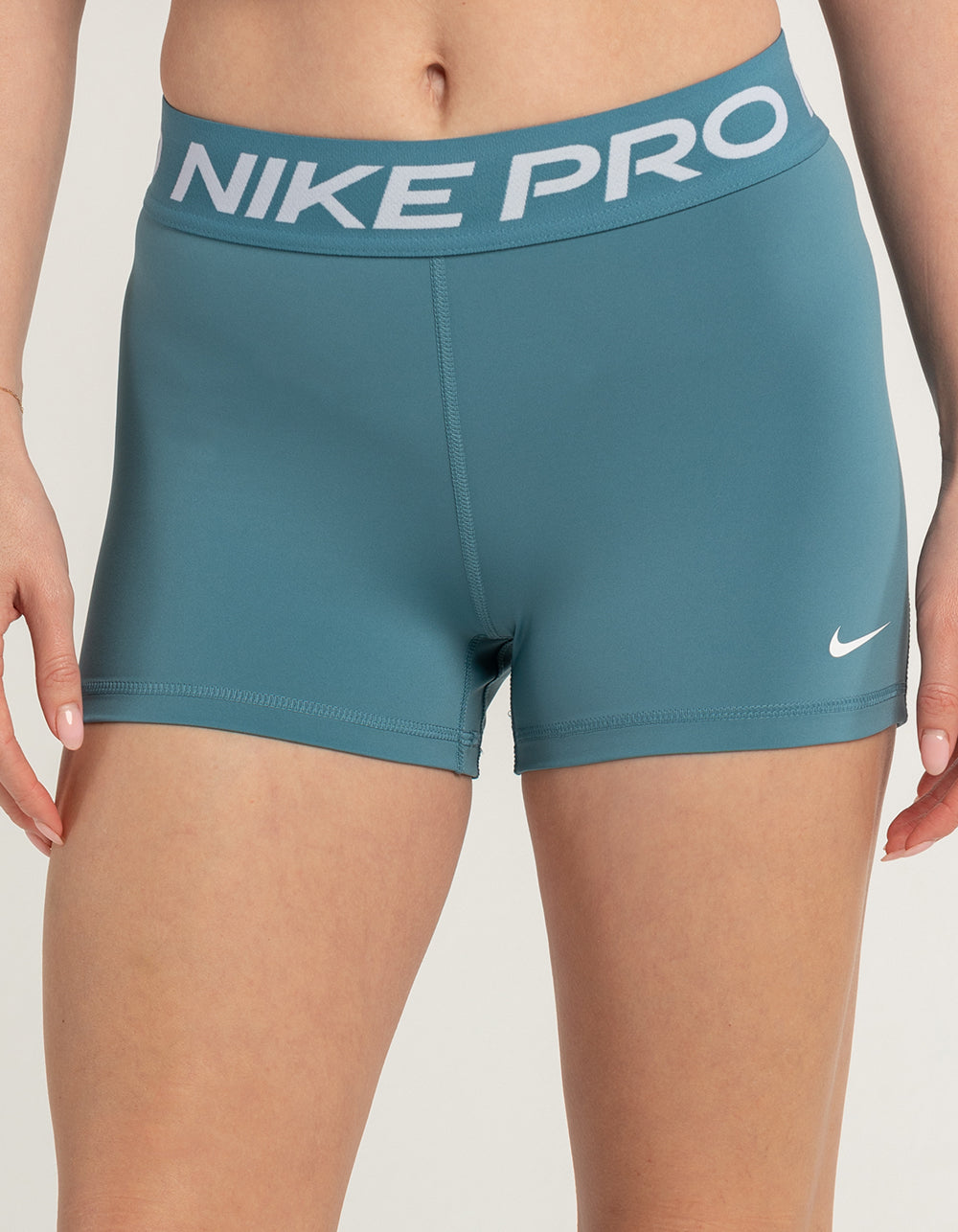 Nike Women's Pro Mid Rise Tight Fit 3" Training Shorts