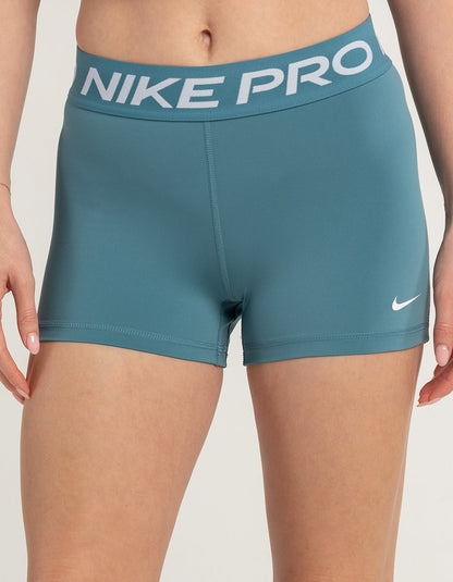 Nike Women's Pro Mid Rise Tight Fit 3" Training Shorts