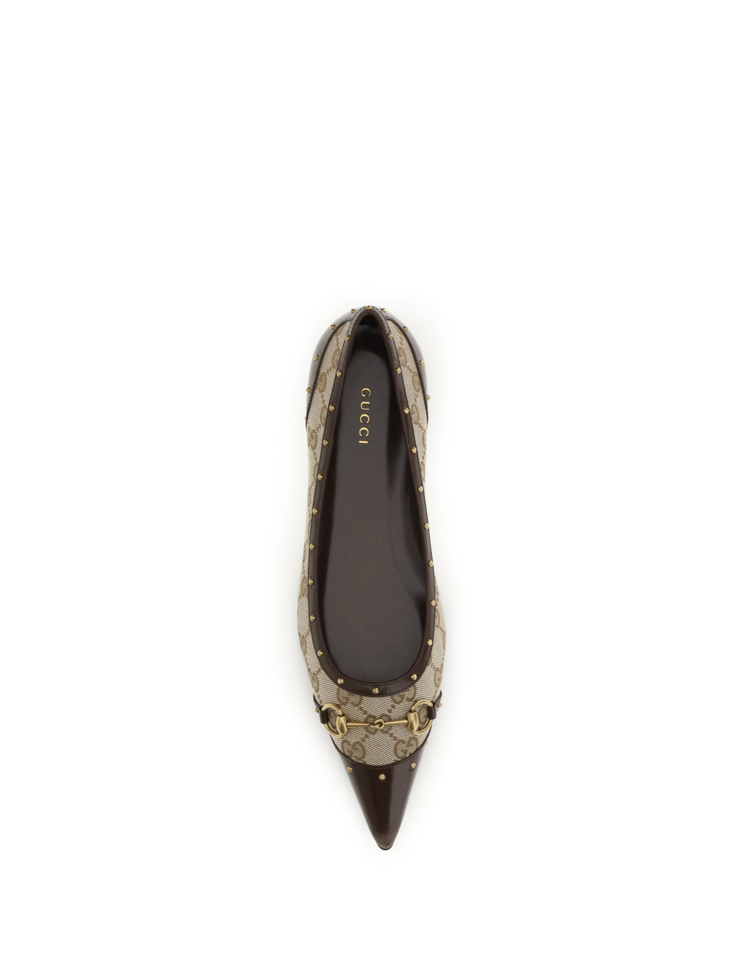 Ballet Flats Savoy Gold Trim