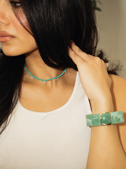 SAGE Acrylic Bracelet